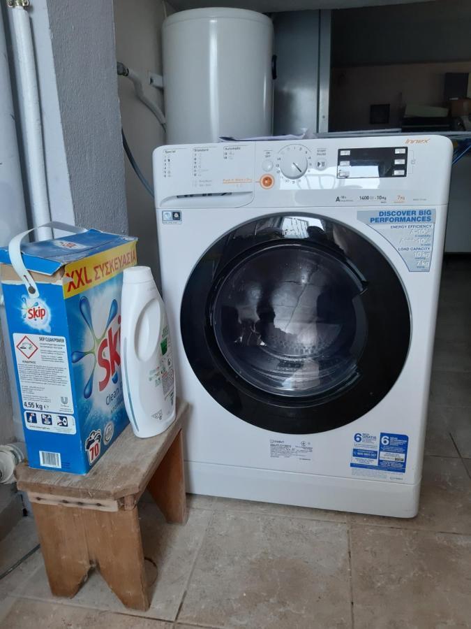Soula'S Sunshine Blue Apartment Nea Karvali Ngoại thất bức ảnh