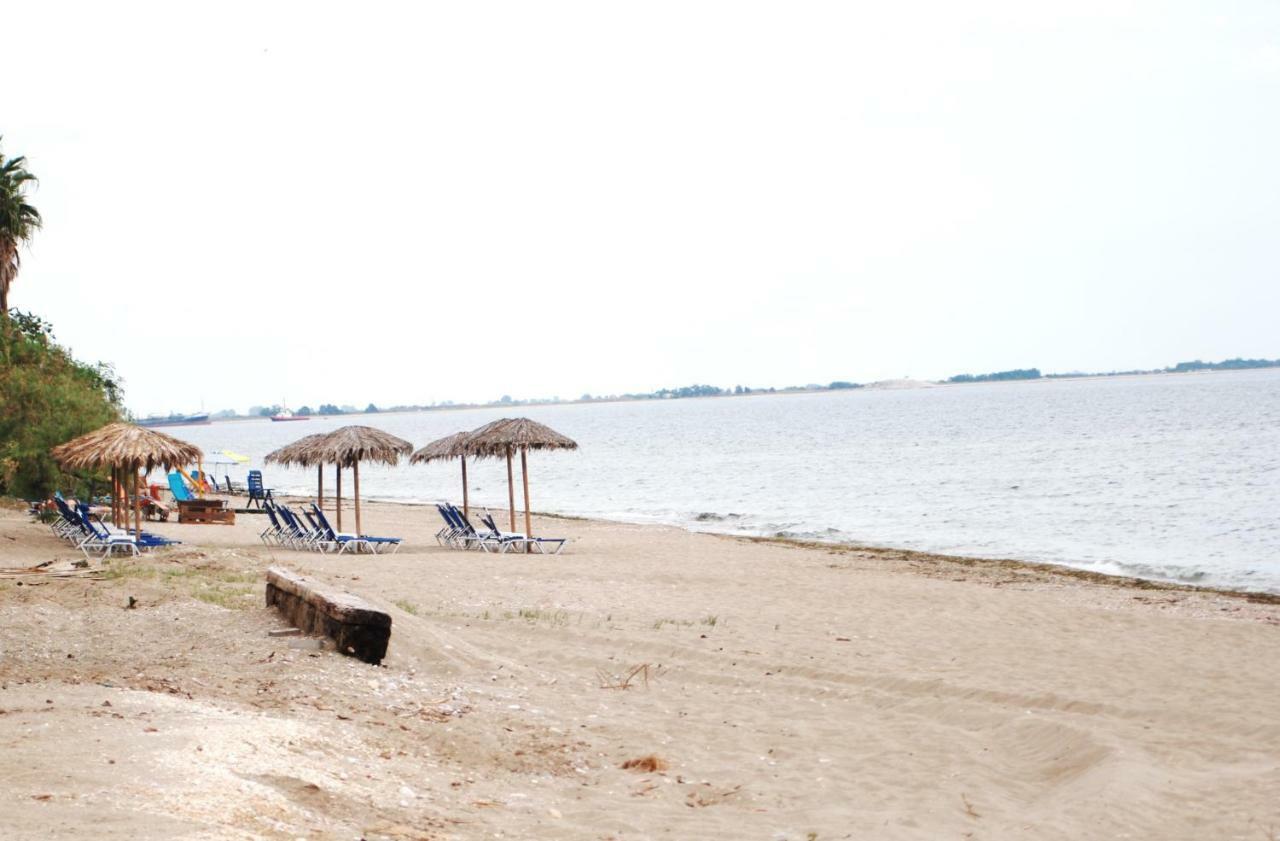 Soula'S Sunshine Blue Apartment Nea Karvali Ngoại thất bức ảnh